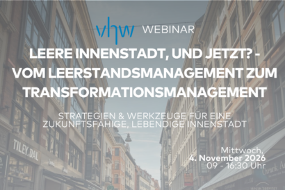 Leere Innenstadt, und jetzt? – Vom Leerstandsmanagement zum Transformationsmanagement