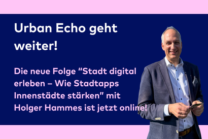 Urban Echo geht weiter – diesmal mit Holger Hammes von Bliggit