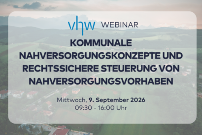 Kommunale Nahversorgungskonzepte und rechtssichere Steuerung von Nahversorgungsvorhaben